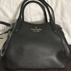 Kate Spade Black Dumpling Large Satchel